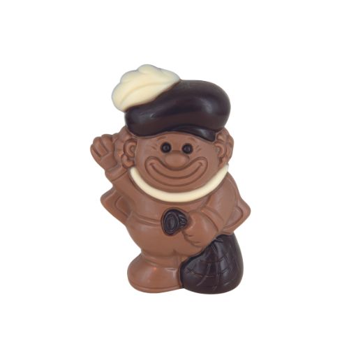 [15030641] HOLLOW PERE FOUETTARD PETER COLORED MILK 11.2CM 8X75GR