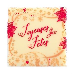 [08057584] 070453 PCB SQUARES CB WINTER WIND 4 CM 120PCES ***s/cd***