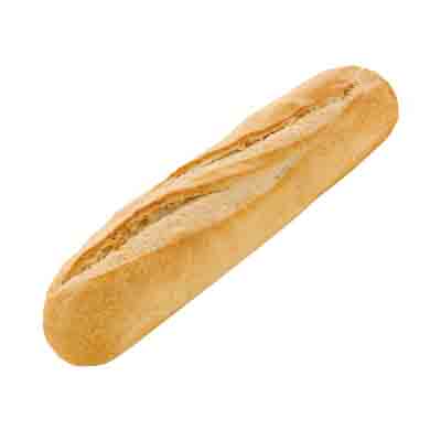[02050010] ❄️PASTRIDOR 1553 DEMI BAGUETTE BLANCHE 26CM PAC 50 X 135GR