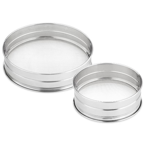 [51001381] 21CM EXTRA FINE FLOUR STAINLESS STEEL BODY SIFT