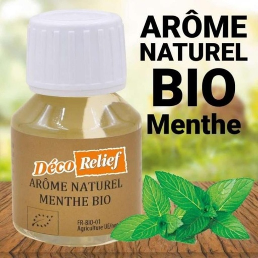 [70409221] ORGANIC WATER-SOLUBLE MINT AROMAS 58ML