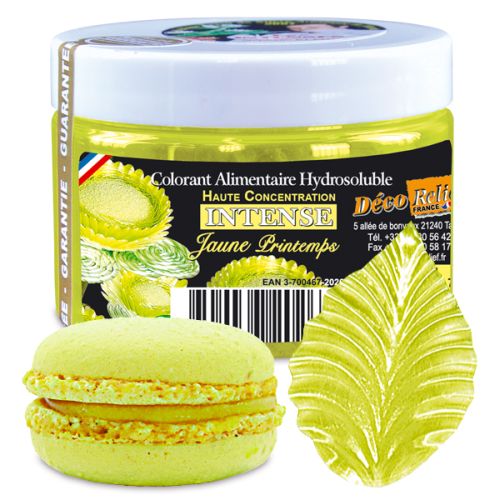 [07053004] COLORANT HYDROSOLUBLE INTENSE JAUNE PRINTEMPS  E104 - INT12 50GR