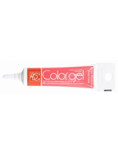 [70407077] 23274 COLORANT EN GEL ROSE FRAISE 20GR