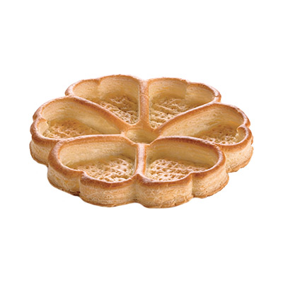 [04030210] PIDY PIE JOCKEY 6 PARTS BUTTER Ø22CM H2.3CM 12 PCS