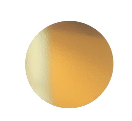 [27660520] CARTON ROND OR Ø 16CM **10 PCES** FOST+ INCLUS