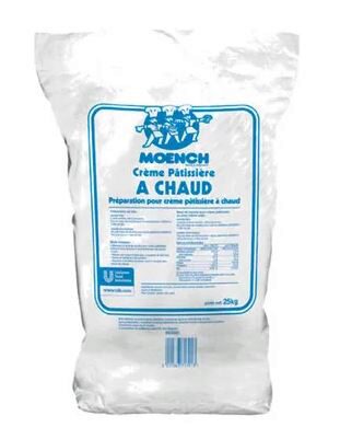 [03050136] MOENCH CREME PATISSIERE A CHAUD 25KG