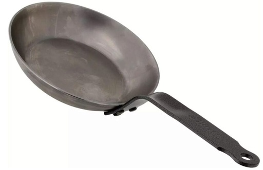 [57659289] DE BUYER INDU CARBON STEEL PAN 18CM LYON CUT.