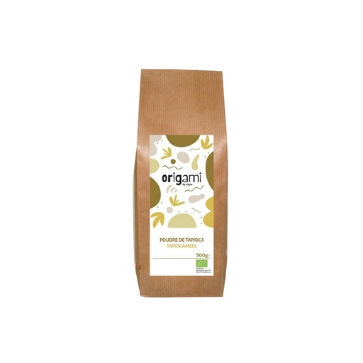 [08059068] ORGANIC ORIGAMI TAPIOCA POWDER 500GR