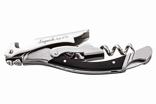 [60252157] LUXURY LINE LIFESTYLE SOMMELIER STAINLESS STEEL/EBONY BLACK