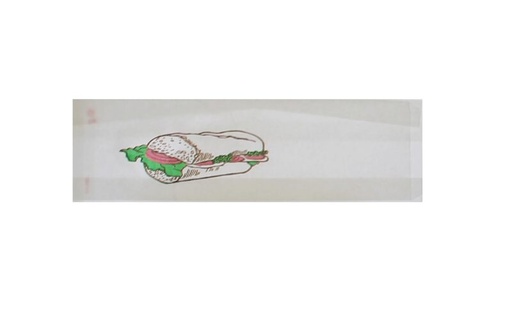 [27700027] SACHET A DAGOBERT SANDWICH PARAFFINE BLANC 41X12CM  FOST+ 2025 INCLUS (0,9018€) 1000 PIECES