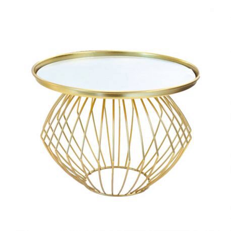 [08075570] GOLD BALL STAND DISPLAY STAND Ø26CM HEIGHT 16CM