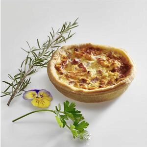 [06120547]  + LA SAVOUREUSE QUICHE LORRAINE CRUE Ø 12CM 18 X 200GR BACKEUROP