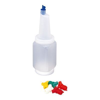 [57660334] BOUTEILLE BAR KEEP 1.2L+6 BOUCHONS DIFF. COLORIS