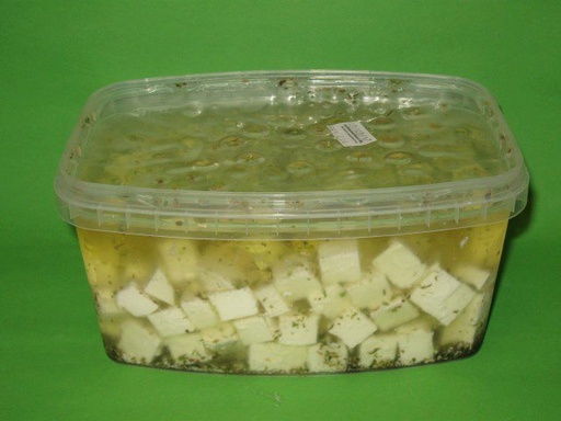 [06100049] FETAKAAS IN OLIEBLOKJE 1,5KG 40%MG = DOOS