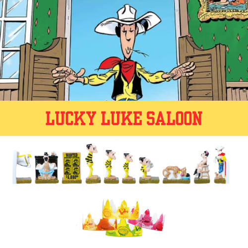 [60229121] SANTONS 100PCS "LUCKY LUKE SALOON"+COURONNES  ***NEW 2025***