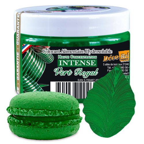[07053008] COLORANT HYDROSOLUBLE INTENSE VERT ROYAL  INT62 50GR