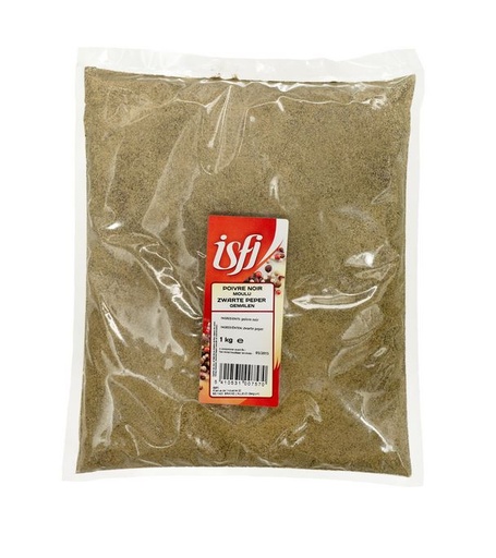 [05110023] ISFI GROUND BLACK PEPPER 1KG
