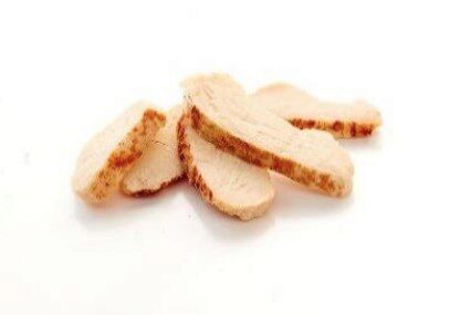 [03030235] ❄️JAPCOOK 190010-01 EMINCE D'AIGUILLETTE DE POULET RÔTI HALAL 1KG SURGELE