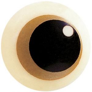 [08057441] 070038 PCB ROUND EYES PAG BLC Ø 2.5 CM 108PCES ***S/CD***