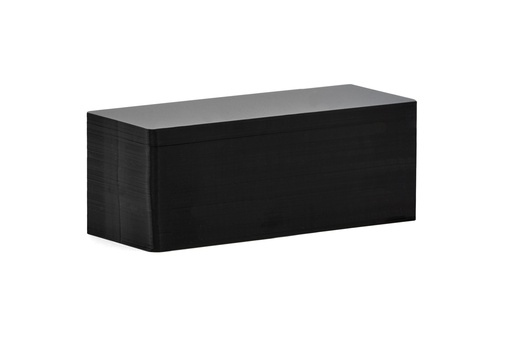 [57665014] EDIKIO LONG BLACK MATTE PVC CARDS - 120X50MM0.50MM -- 100 PCES FOR ACCESS/FLEX/DUPLEX