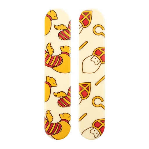 [08054994] 2036735 ECLAIR SAINT NICOLAS ET PÈRE FOUETTARD 15X3CM 35PCS ***S/CDE***