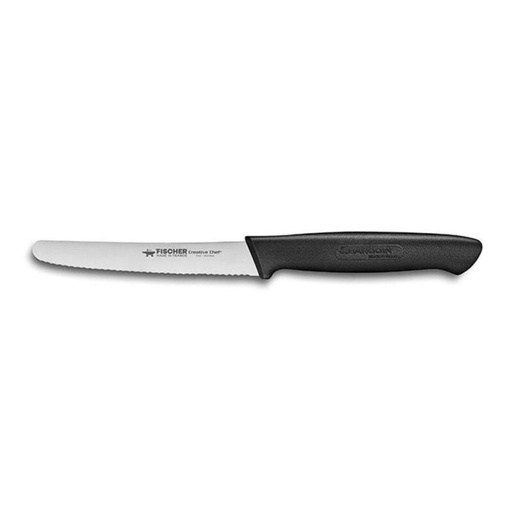 [50344064] FISCHER TOMATO KNIFE 10CM BLACK HANDLE