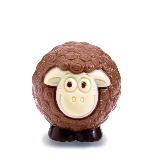 [13030430] HOLLOW WOOLY WHITE SHEEP 6.6CM 16 X 35GR