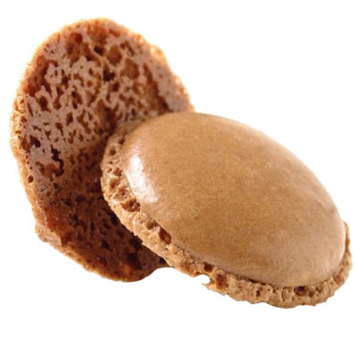 [01020252] MACAROONS CHOCOLATE SHELL 3,5CM OF PARIS 160 PCES