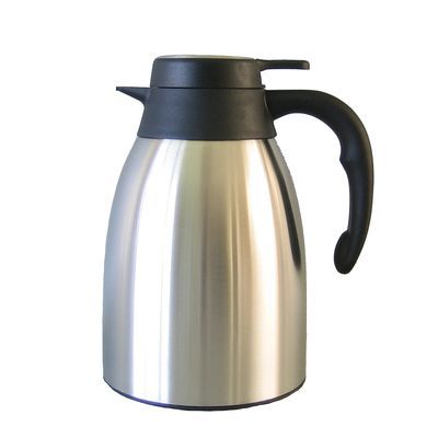 [57661200] FUJI THERMOS PICHET INOX POIGNEE NOIR 1.5L-BOUCHON POUSSOIR