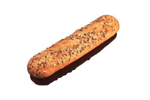 [02041217] DELIFRANCE S7942 DEMI BAGUETTE MULTICEREALES 25CM HERITAGE PAC 70 X 130GR VOIR 02040270