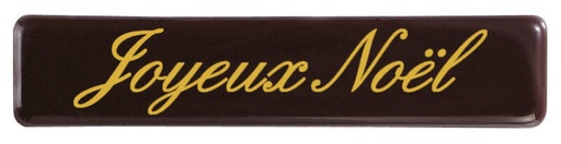 [08056717] 060465 PCB RECTANGLES CN JOYEUX NOËL 7X1.5 CM 70PCS ***S/CD***