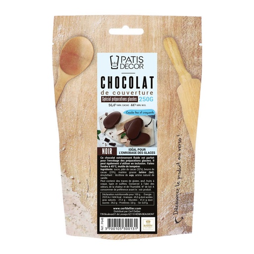 [08075529] PURE CHOCOLADE SPECIALE DIEPVRIESBEREIDINGEN 250G