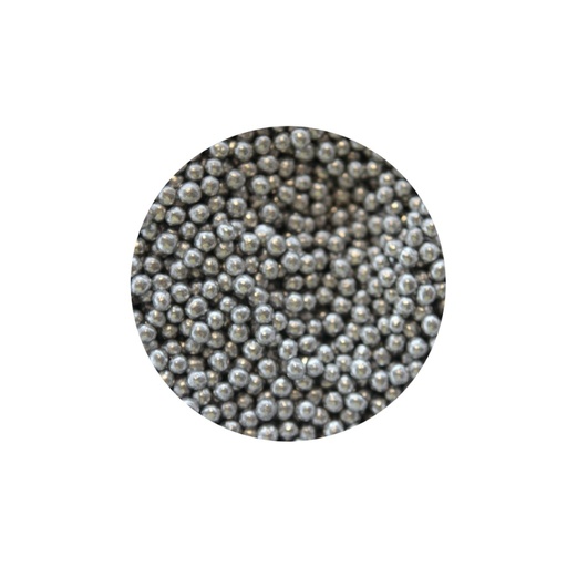 [08055060] 1057103 ZILVEREN SUIKERPARELS 4MM 600GR