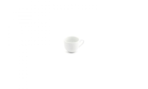 [60251956] BONBISTRO BASIC MOKA KOPJE 10CL WIT PORSELEIN - 750770