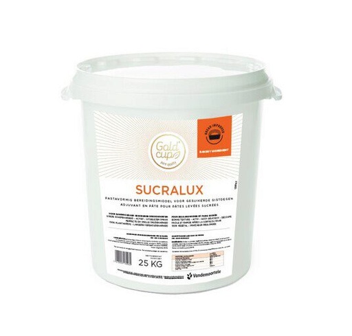 [05050021] VAMIX OPTIMO IMPROVER SUCRALUX BUCKET 25KG
