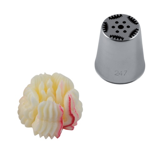 [50942816] STAINLESS STEEL GLAZING NOZZLE STAR FLOWER BX0053