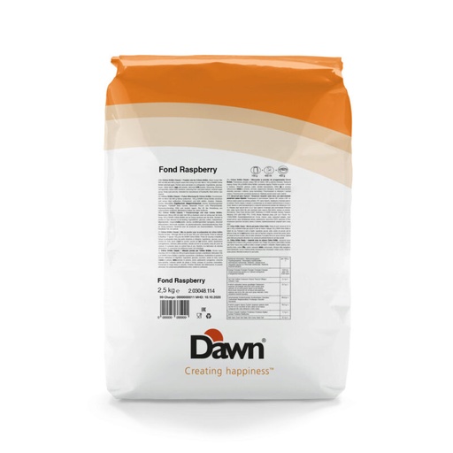 [07031809] DAWN FOND BAVAROIS RASPBERRY 2 X 2.5KG
