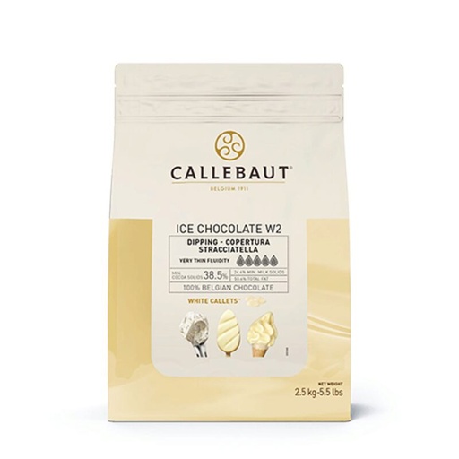 [08100158] CALLEBAUT ICE-50-WNV-552 WHITE CHOCOLATE 2,5KG