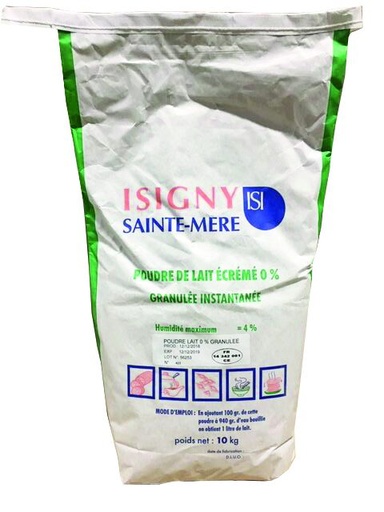 [05100740] ISIGNY MELKPOEDER 0% MG INSTANT 10KG
