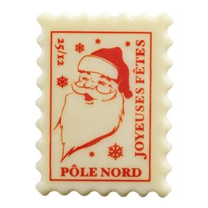 [08057953] 074271 PCB TIMBRES CB JOYEUSES FÊTES 4,5X3,3 CM 100PCES ***S/CD***