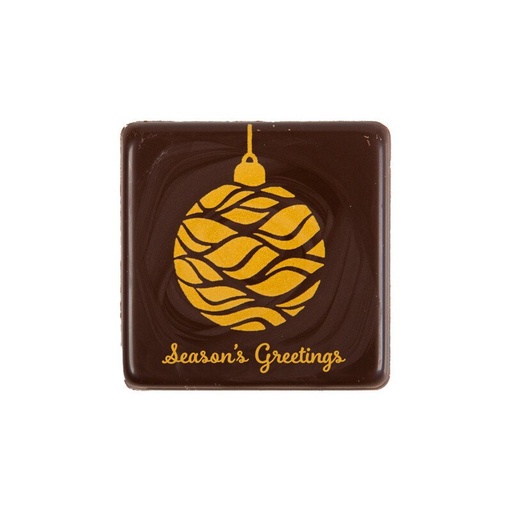 [08054942] 15388 VIERKANT SEASON'S GREETINGS 3,8X3,8CM 120STKS ***OP BESTELLING***