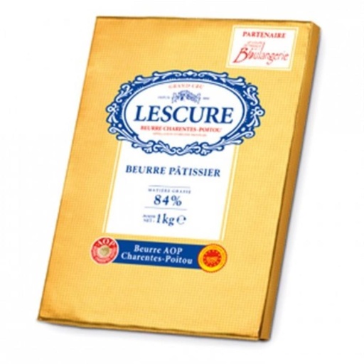 [06100227] CORMAN LESCURE GEBAKBOTER AOP 84% 30068 10 X 1KG