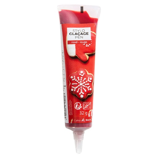 [08054232] *FF*1039798 STYLO SUCRE ROUGE POUR ÉCRITURE 32G