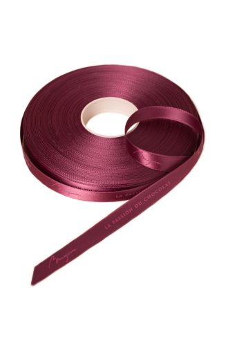 [15050058] BRUYERRE RIBBON PRINTED HEATHER 15MM X 100M
