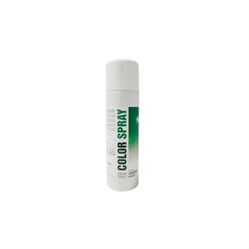 [08054919] 1024052 SPRAY DYE GLITTER GREEN 250ML