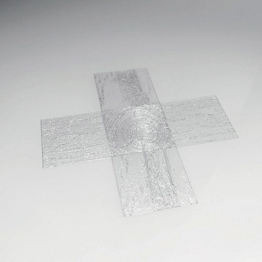 [08057316] 065150 PCB SHEETS FOLDED WOODEN STRUCTURES FOR CUBE 10 CM 5 PIECES ***S/CD***