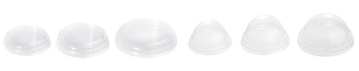 [53533068] CLEAR FLAT LID FOR 160CC/230CC 50PCS