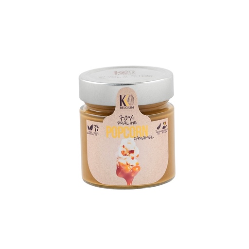 [08055571] KKO CARAMEL POPCORN PRALINE 200GR