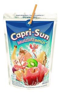 [06100609] DRINK CAPRISUN MULTIVITAMINE DRINKZAK 40 X 20CL
