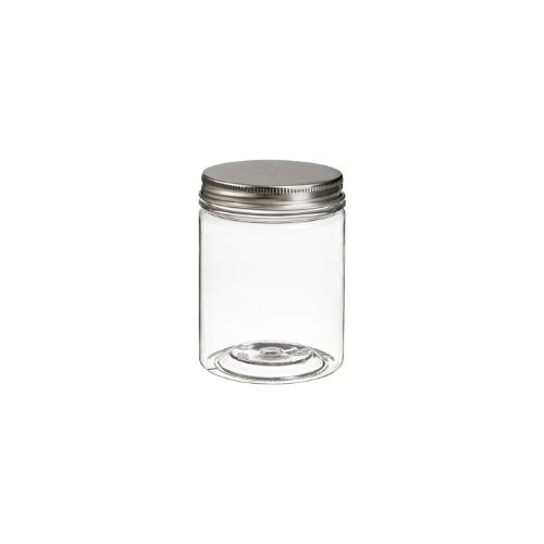 [44104105] TRANSPARANTE TORNILLOPOT MET DEKSEL 210ML H8.5CM Ø6.5CM